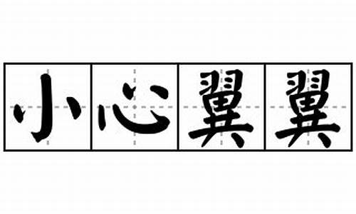 小心翼翼造句六年级上册_小心翼翼造句15字